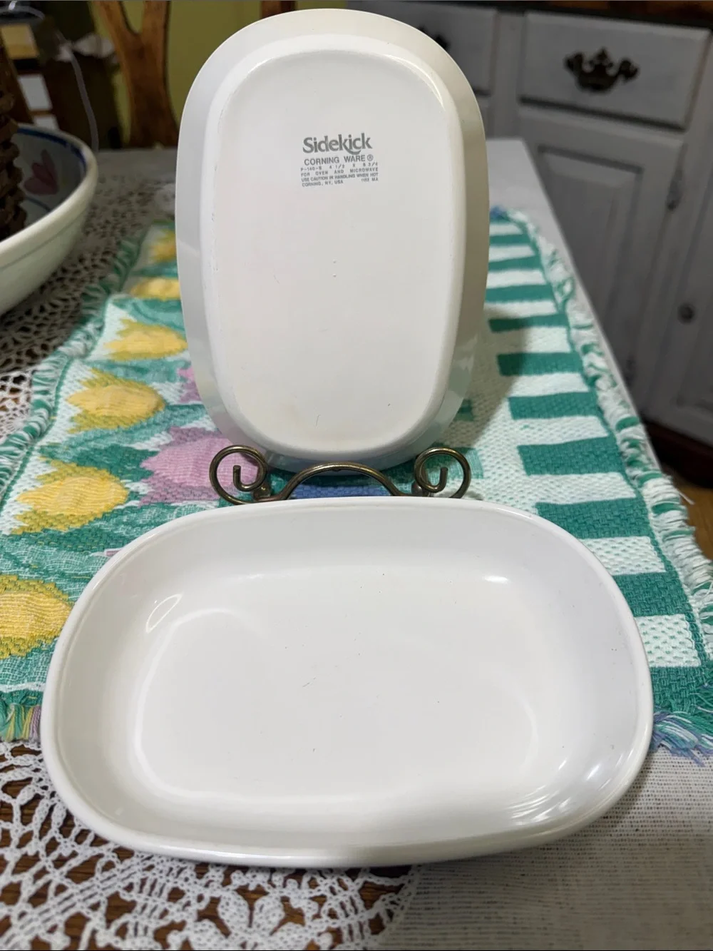 Corningware White Sidekick Small Serving Dishes - Set of 2